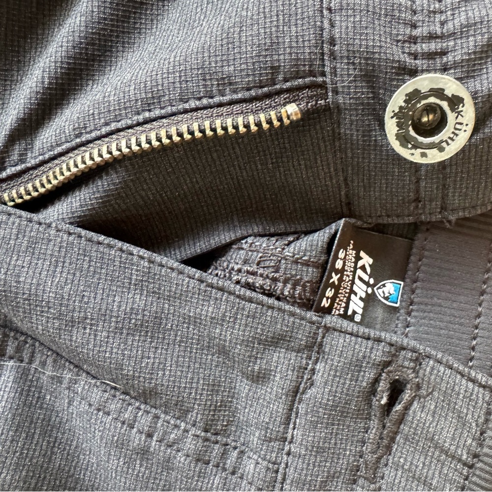 Kuhl Deceptr Lightweight Hiking Pant Carbon Men’s 38x32‎ - Picture 7 of 11
